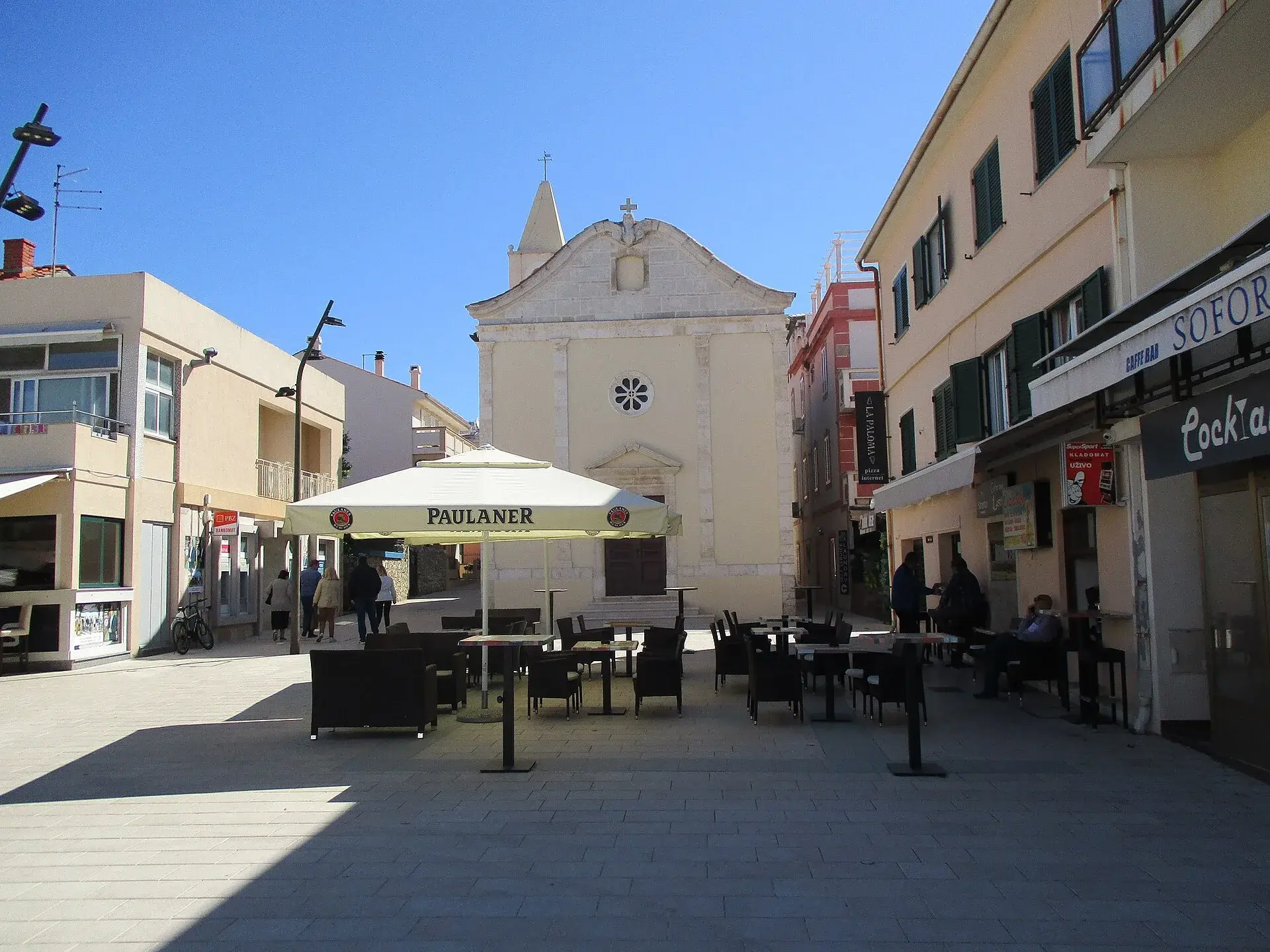 Taxi transfer from Split Airport to Novalja