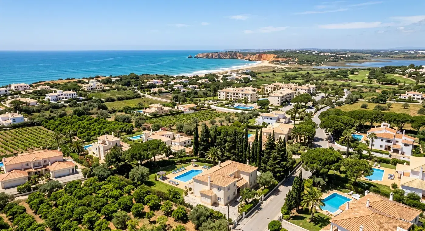 Book cheap-taxis.com private transfers from Faro Airport to Vale de Parra, a peaceful countryside resort village famous for its lush vineyards, orange groves, and proximity to Gale beach.