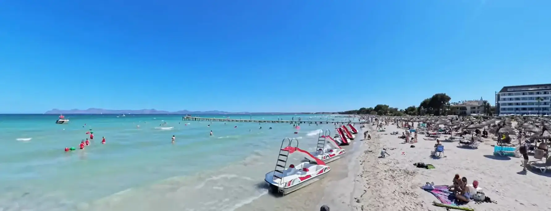 Private airport transfer service from Palma Airport to holiday resorts in Alcúdia, Majorca