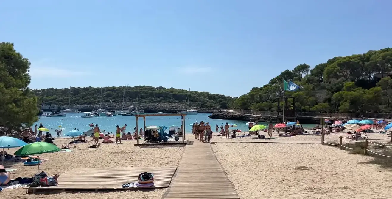 Private taxi transfer service from Palma Airport to hotels and villas near Cala Mondragó, Majorca