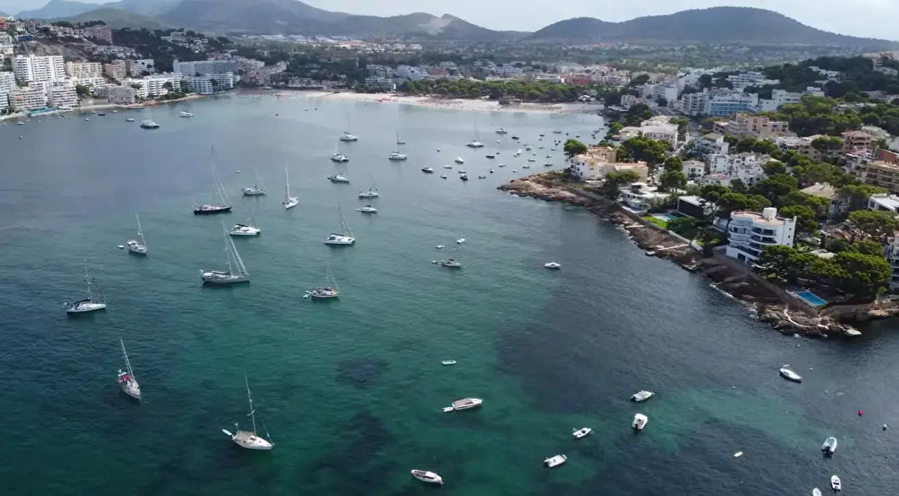 Reliable private airport taxi transfer from Palma Airport directly to lively beachside hotels and pine-backed family resorts in Santa Ponsa.