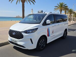 Transfer vehicle part of our fleet for Fuerteventura private transfers