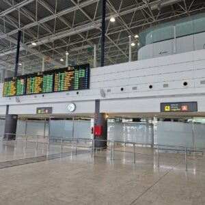 Hall A where our driver will meet you with your name on a card all part of the meet and great service